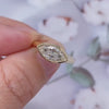 Aureline-Jewelry 1 CT Marquise Cut Lab Grown Diamond With Bezel Setting Engagement Ring